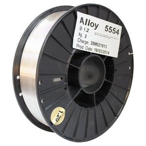 Wire Spool - Aluminum - 5554 - 1.2 mm - 0.047 in - 2 kg - 50-7117